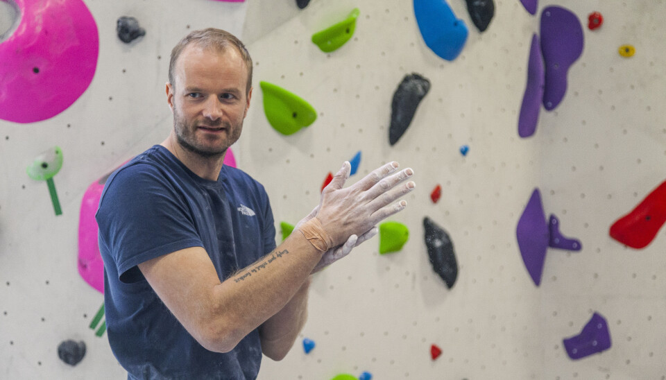 ERFAREN: Erik Hattestad har klatra i tjueto år. ERFAREN: Erik Hattestad har klatra i tjueto år.