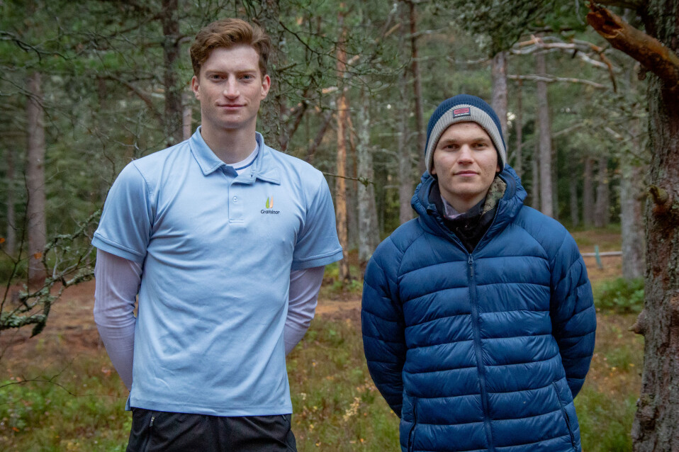 NTNUI DISKGOLF: Thomas Stavnem (t.v) og Johannes Sjursen (t.h) vil skape en sosial arena for frisbeeinteresserte studenter. NTNUI DISKGOLF: Thomas Stavnem (t.v) og Johannes Sjursen (t.h) vil skape en sosial arena for frisbeeinteresserte studenter.
