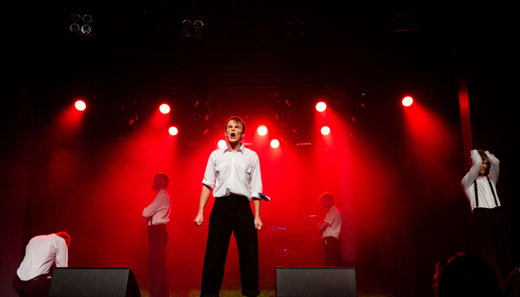 <b>TRAGEDIE: </b>Jonas Boym Flaten som den ulykkelige Moritz <b>TRAGEDIE: </b>Jonas Boym Flaten som den ulykkelige Moritz