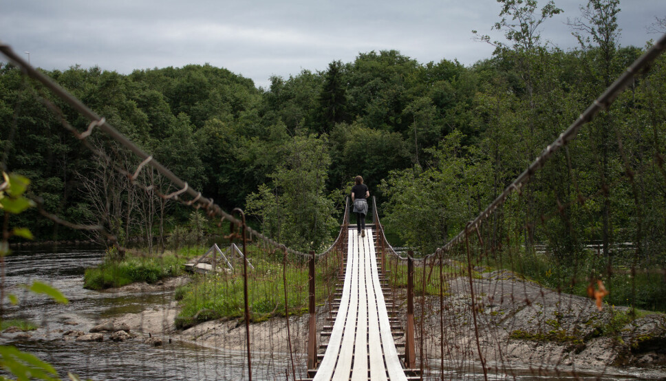 Vakre omgivelser: Underveis i løypa løper man forbi denne pittoreske broa.