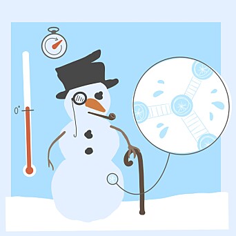 <b>FINKORNET:</b> Det er enklest å bygge en snømann når man har litt fuktig og finkornet snø. <b>FINKORNET:</b> Det er enklest å bygge en snømann når man har litt fuktig og finkornet snø.