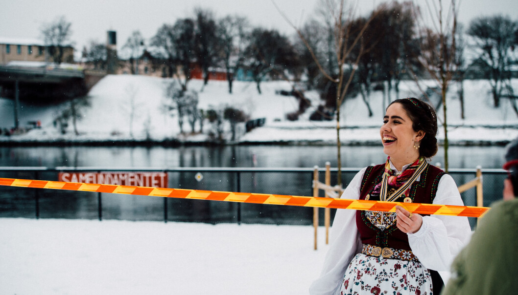 <strong>ET SAMFUNDAMENT:</strong> Fyllinga i Nidelva er helt nødvendig for å realisere drømmen om et nybygg bak fengselstomta. Leder ved Studentersamfundet Karen Mjør åpnet fyllinga tidligere i januar. <strong>ET SAMFUNDAMENT:</strong> Fyllinga i Nidelva er helt nødvendig for å realisere drømmen om et nybygg bak fengselstomta. Leder ved Studentersamfundet Karen Mjør åpnet fyllinga tidligere i januar.