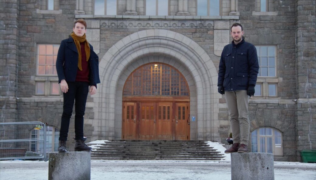 Ask Ibsen Lindal fra MDG og Sivert Bjørnstad fra Frp mener regjeringen ikke har gjort nok for studenter gjennom koronapandemien. Ask Ibsen Lindal fra MDG og Sivert Bjørnstad fra Frp mener regjeringen ikke har gjort nok for studenter gjennom koronapandemien.