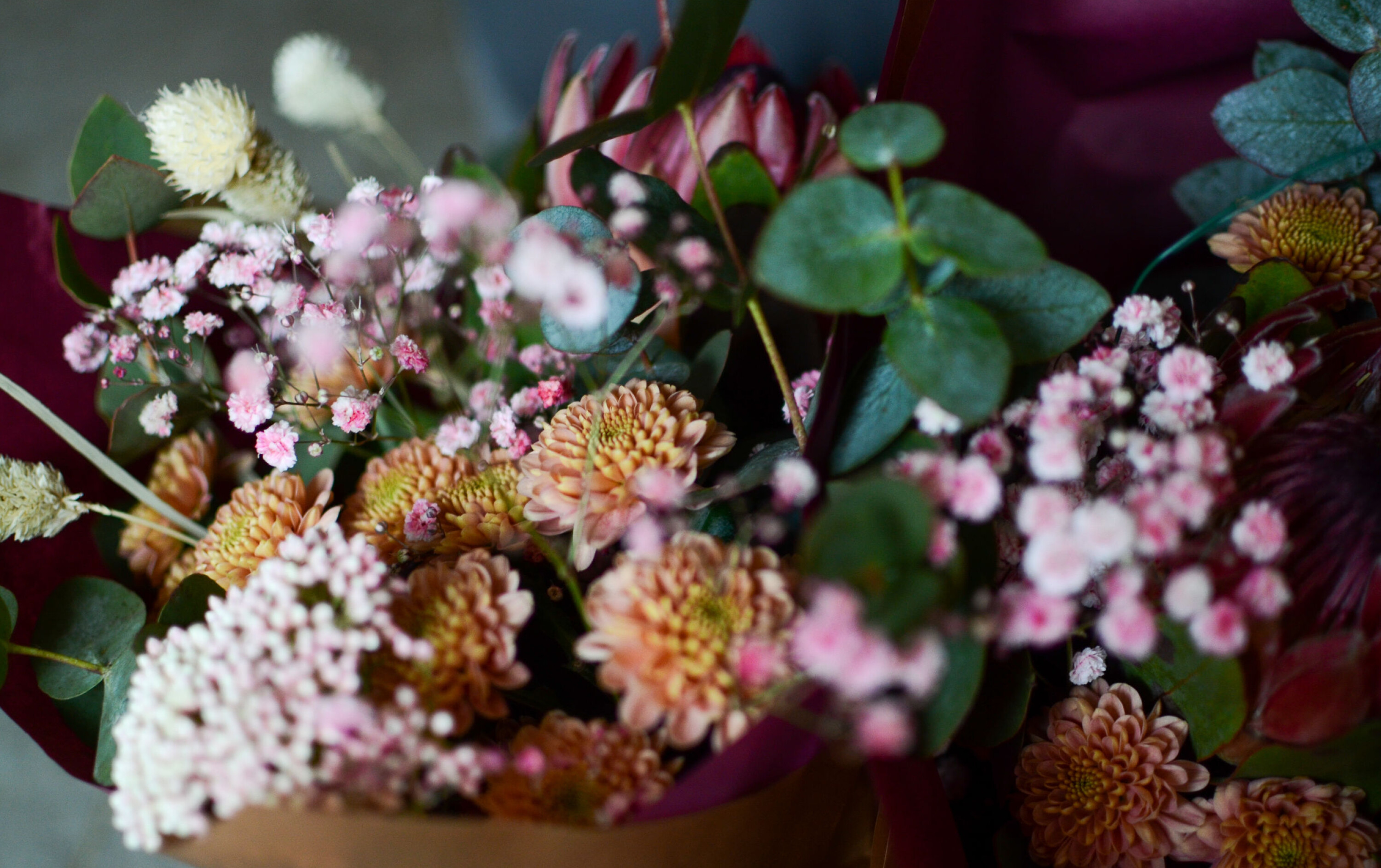 Si det med blomster