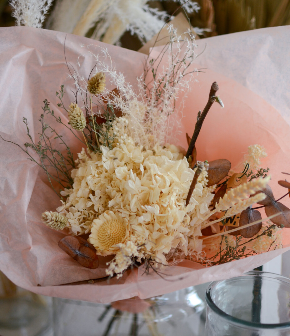 Si det med blomster