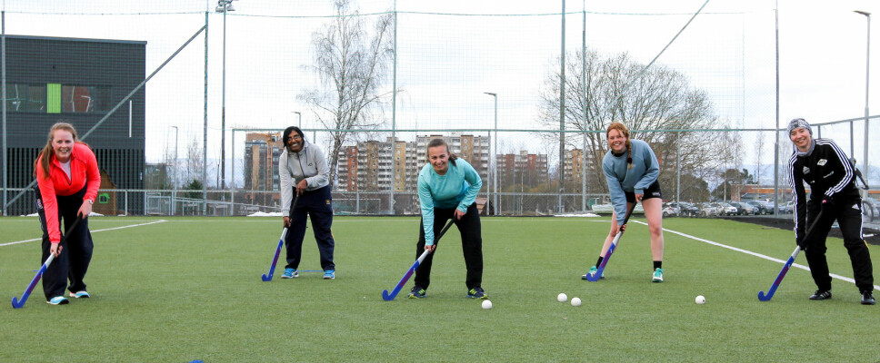 ALL-STAR TEAM: Trondheim’s field hockey players are looking for new teammates.