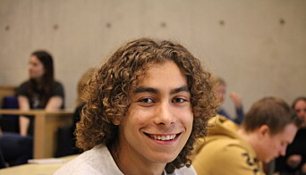 <span class=" font-weight-bold" data-lab-font_weight_desktop="font-weight-bold">ERFAREN STUDENT: </span>Førsteårsstudent Elia Hudgins ser fram til et annerledes studieår. <span class=" font-weight-bold" data-lab-font_weight_desktop="font-weight-bold">ERFAREN STUDENT: </span>Førsteårsstudent Elia Hudgins ser fram til et annerledes studieår.