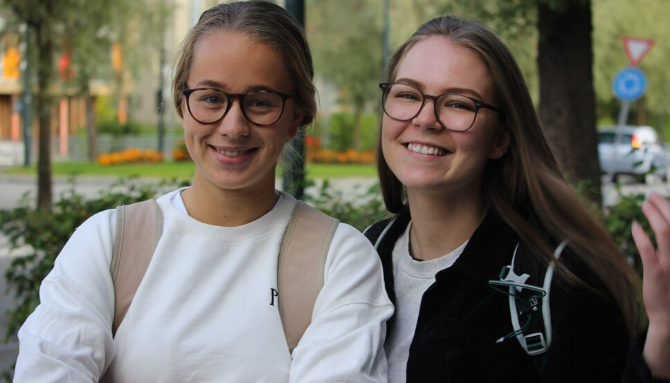 Guri Sandvoll og Julie Iversen. Guri Sandvoll og Julie Iversen.