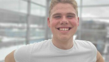 <strong>POSITIV:</strong> Lektorstudent Jens Bunkholdt forteller at han er positiv til at firerkravet i matematikk fjernes.