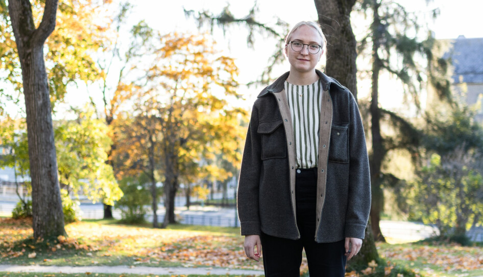 ETTERVIRKNINGER: Student Marthe Linnerud kjenner fremdeles på konsekvensene av korona, et år i etterkant.