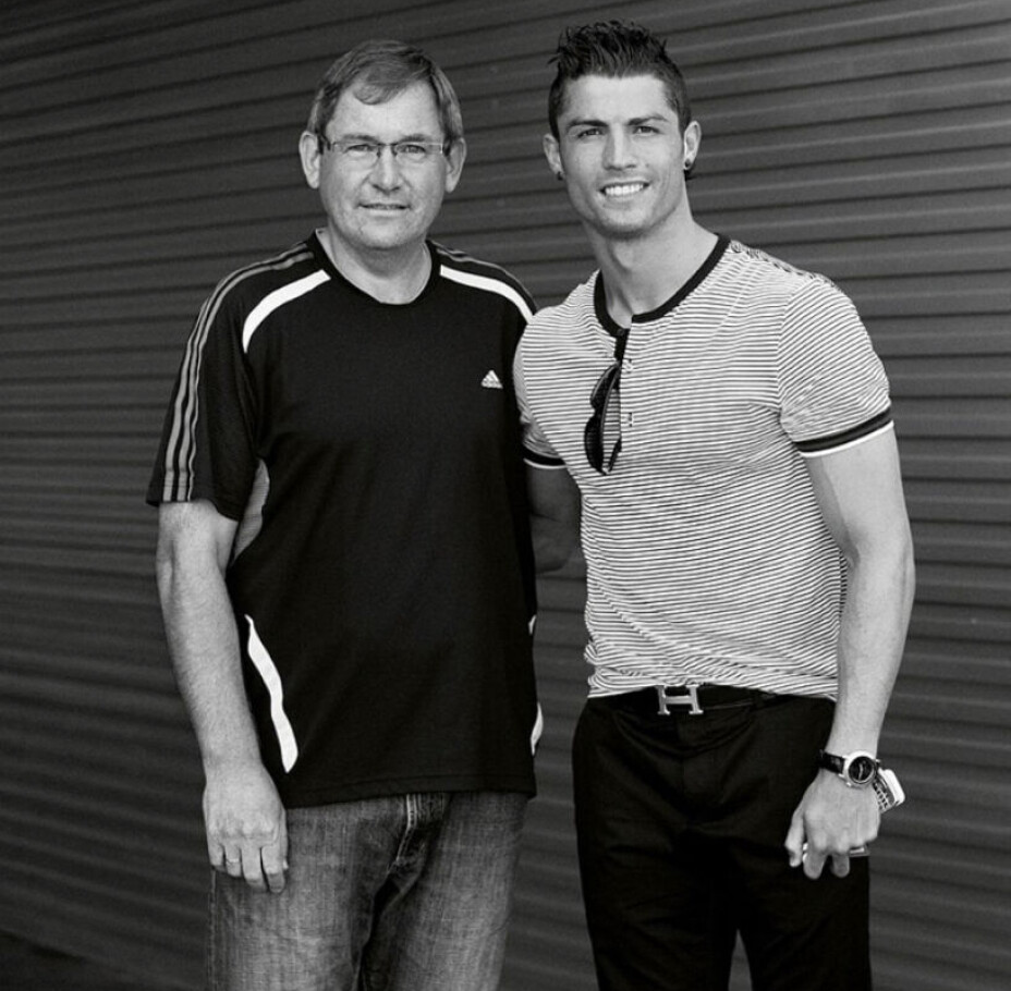 GODT SELSKAP: Cristiano Ronaldo er en av dem som har dratt nytte av Helgeruds treningsopplegg. GODT SELSKAP: Cristiano Ronaldo er en av dem som har dratt nytte av Helgeruds treningsopplegg.