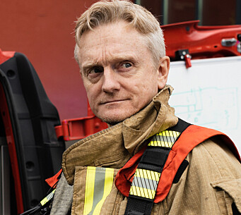 UNDER KONTROLL: Brannmester Ole Petter Smørsgård foreller at situasjonen er under kontroll. UNDER KONTROLL: Brannmester Ole Petter Smørsgård foreller at situasjonen er under kontroll.