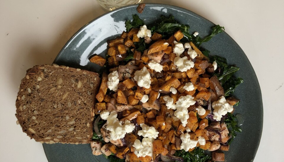 Knallgod søtpotetsalat