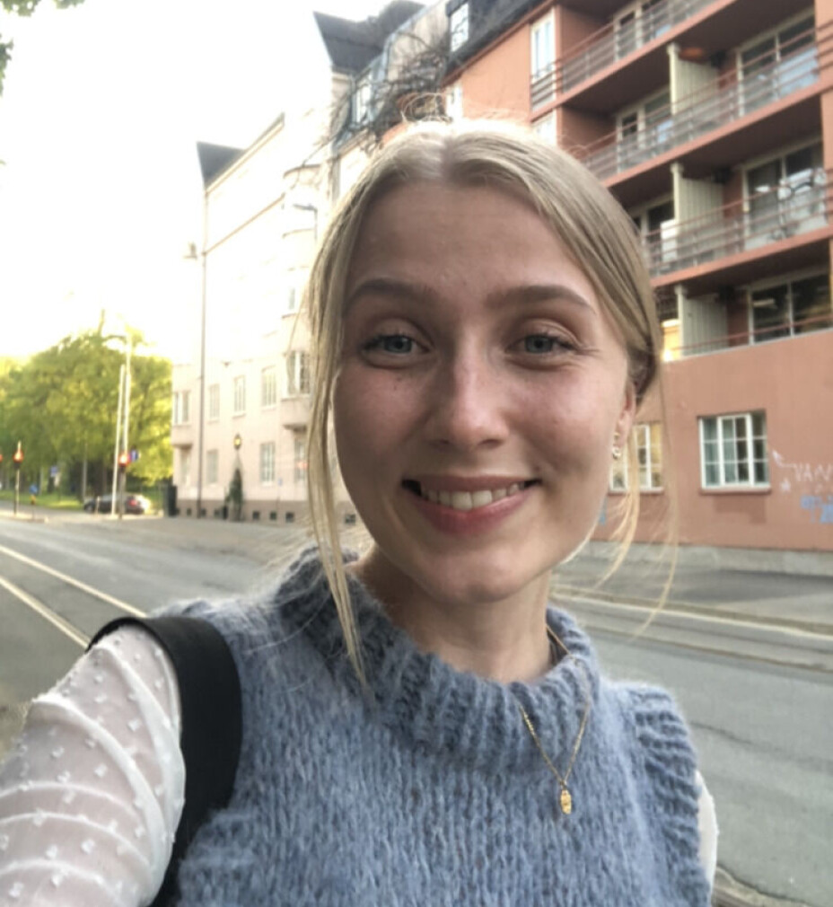 SKUFFET: Student Karoline Sandal er skuffet over at NTNU ikke har et bedre system på plass. SKUFFET: Student Karoline Sandal er skuffet over at NTNU ikke har et bedre system på plass.