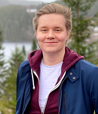 KJÆRLIGHET TIL UKA OG SAMFUNDET: Kristoffer Meggelæ Pedersen stiller som UKEsjefkandidat. KJÆRLIGHET TIL UKA OG SAMFUNDET: Kristoffer Meggelæ Pedersen stiller som UKEsjefkandidat.