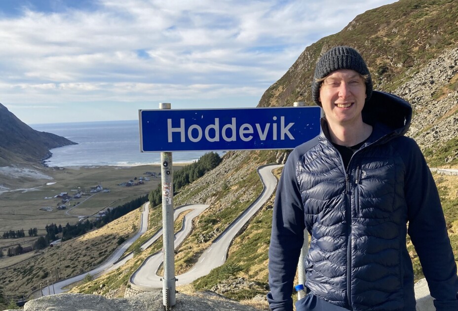 VANNETS GOLF: Andreas Gevelt ble overrasket over hvor tungt surfing var. VANNETS GOLF: Andreas Gevelt ble overrasket over hvor tungt surfing var.