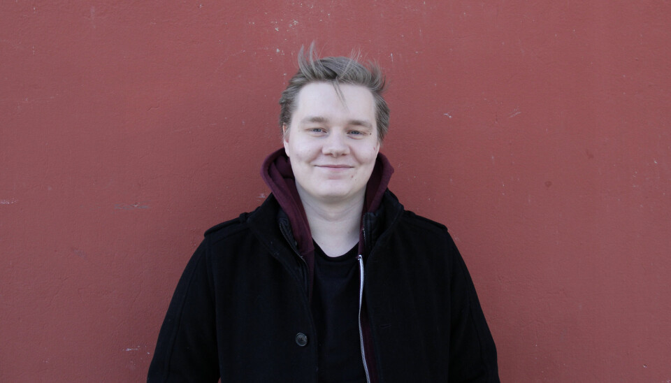 VELDIG GØY: Kristoffer Meggelæ Pedersen håper at studentene i Trondheim kan få de samme gode opplevelsen han har hatt på Samfundet.