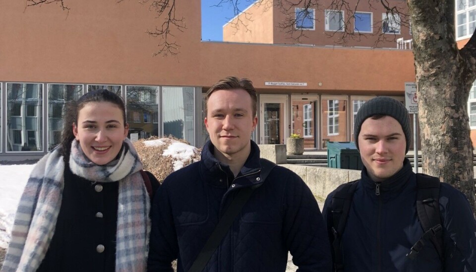 UTSEENDE: Trioen Jonas, Martin og Sofia har delte meninger om hvor viktig det er at ringen ser bra ut. UTSEENDE: Trioen Jonas, Martin og Sofia har delte meninger om hvor viktig det er at ringen ser bra ut.