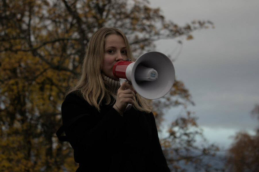 MOTSTAND: Leder av studenttinget Astrid Hillingen mener at det er viktig at Trondheim som studentby viser at de er imot regjeringens forslag.