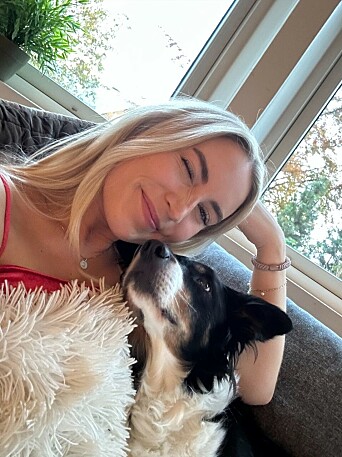 KOLLEKTIVHUND: Tir fikk bo sammen med Celine og kollektivet i flere måneder. KOLLEKTIVHUND: Tir fikk bo sammen med Celine og kollektivet i flere måneder.