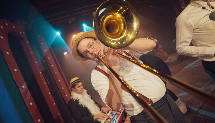 ENERGI: Swing'it er kjent for sine eksplosive live-opptredener ENERGI: Swing'it er kjent for sine eksplosive live-opptredener