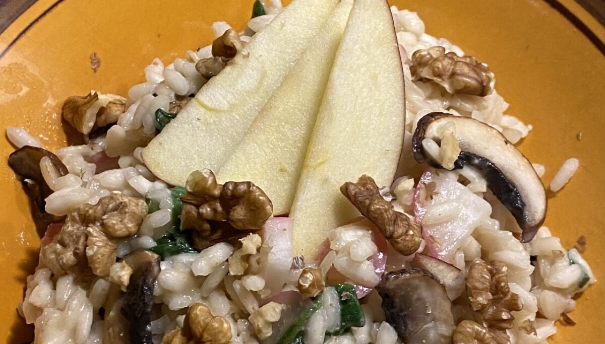 RISOTTO MED SOPP OG SPINAT