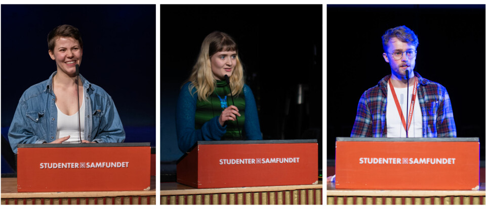 FØR VALGET: De forhåndsmeldte kandidatene til valget er Cecilie Bjørnsdotter Raustein, Astri Elgethun og Sebastian Småland.