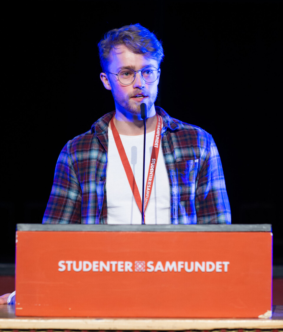 MITT SAMFUND: Sebastian Småland synes det er viktig at medlemmene føler eierskap til organisasjonen.