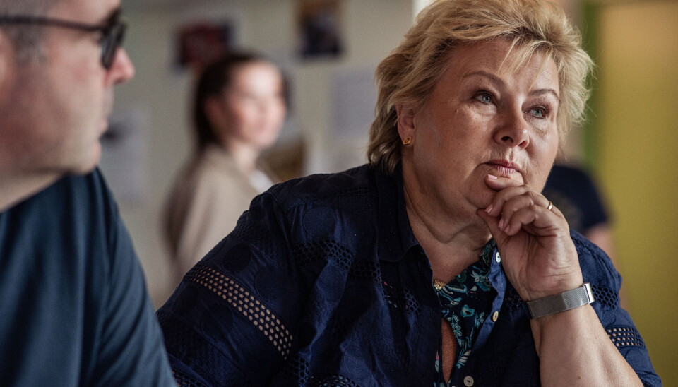 BOLIG ER VIKTIG: Høyres partileder Solberg mener at studentboligbygging er viktig for studentenes økonomiske situasjon. BOLIG ER VIKTIG: Høyres partileder Solberg mener at studentboligbygging er viktig for studentenes økonomiske situasjon.
