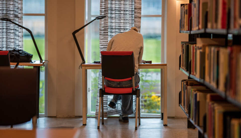 GLØSHAUGEN: Den erverdige lesesalen i NTNUs hovedbygg gir en påminnelse om et universitet med en stolt historie. GLØSHAUGEN: Den erverdige lesesalen i NTNUs hovedbygg gir en påminnelse om et universitet med en stolt historie.