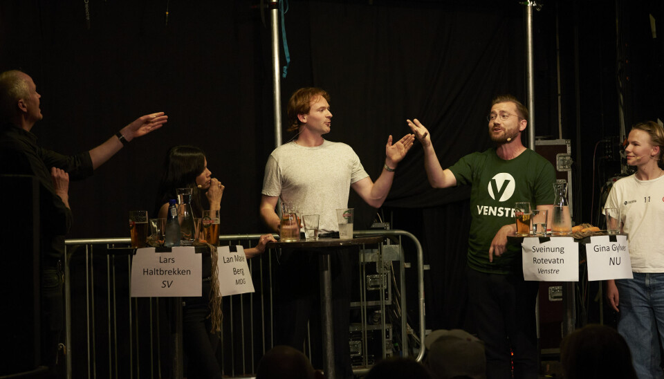 PANELET: Lars Haltbrekken, Lan Marie Berg, Markus Woxholt, Sveinung Rotevatn, Gina Gylver. PANELET: Lars Haltbrekken, Lan Marie Berg, Markus Woxholt, Sveinung Rotevatn, Gina Gylver.