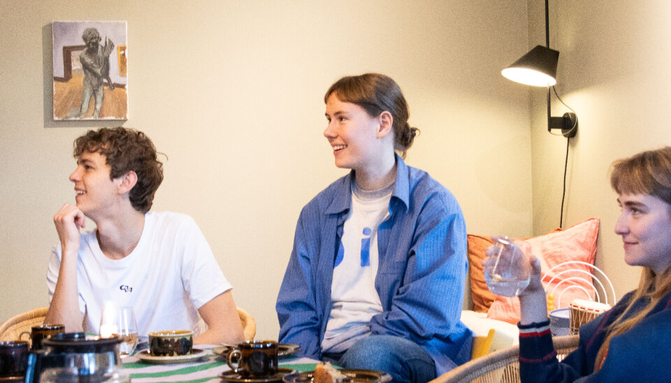 Studentkollektiv +
småbarnsfamilie = sant