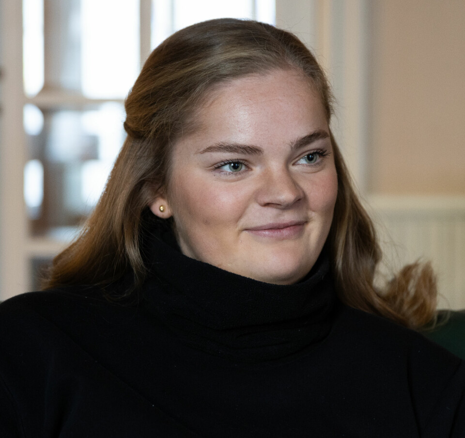 ULIKT NOE ANNET: Sigrid Vig kan ikke se for
seg å bo noe annet sted i Trondheim.