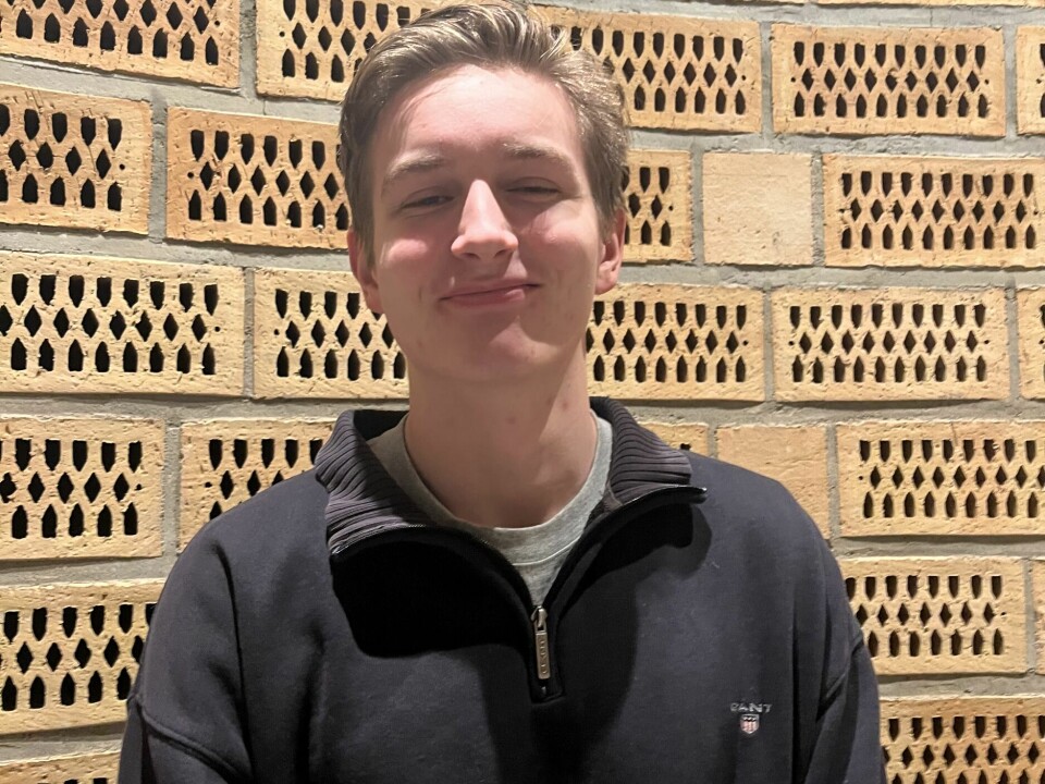 TROSSET ANBEFALINGER: Bendik Bø Trosterud dro på på basketballtrening.