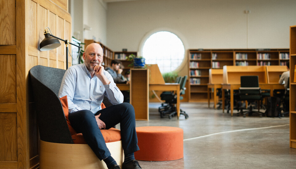 STRATEG: Rektor Tor Grande er ansvarlig for utarbeidelsen av en ny strategi for NTNU, og holdt i dag workshop Gløshaugen for å få innspill fra studenter og studentfrivilligheten. Her avbildet fra en annen anledning.