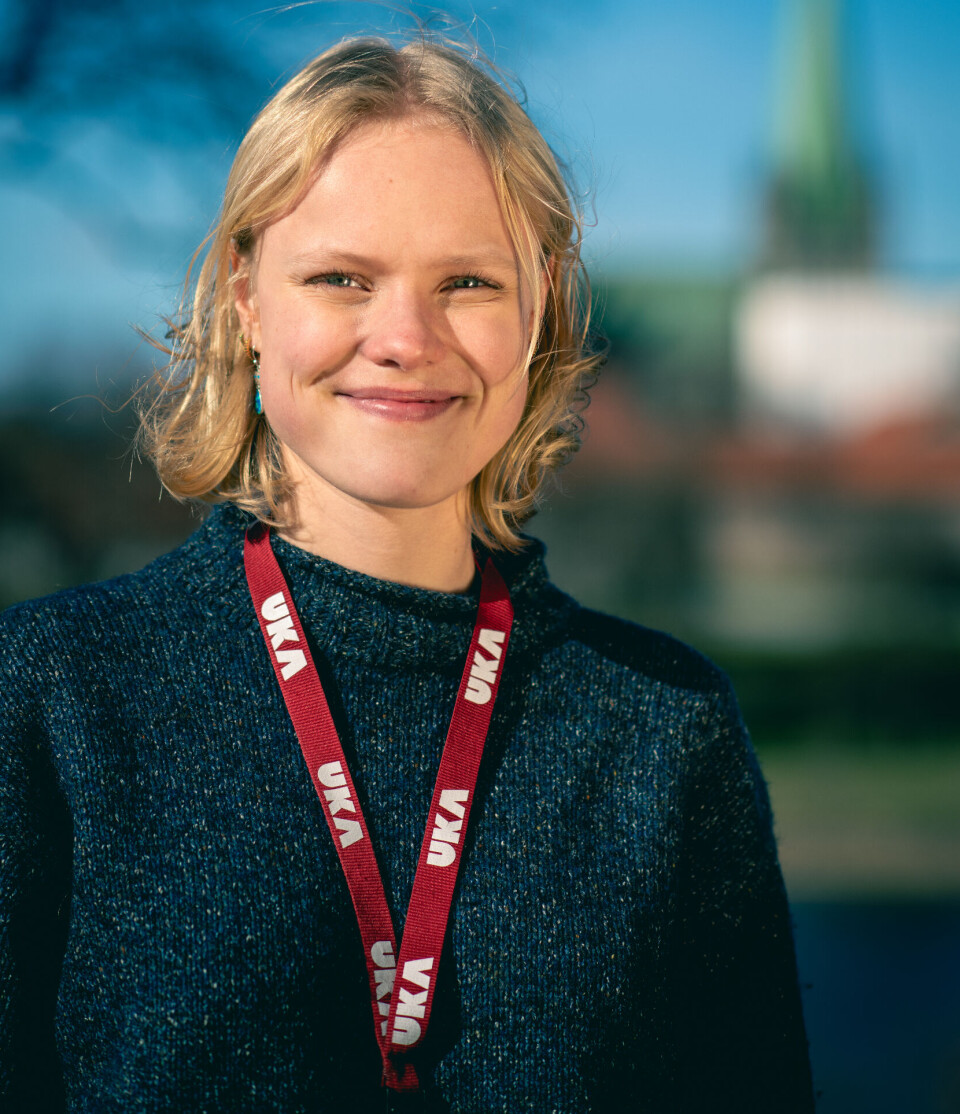 PRIORITERINGER: UKEsjef Selma Lindseth Lindeman forklarer at lave billettpriser er en viktig prioritering for UKA.