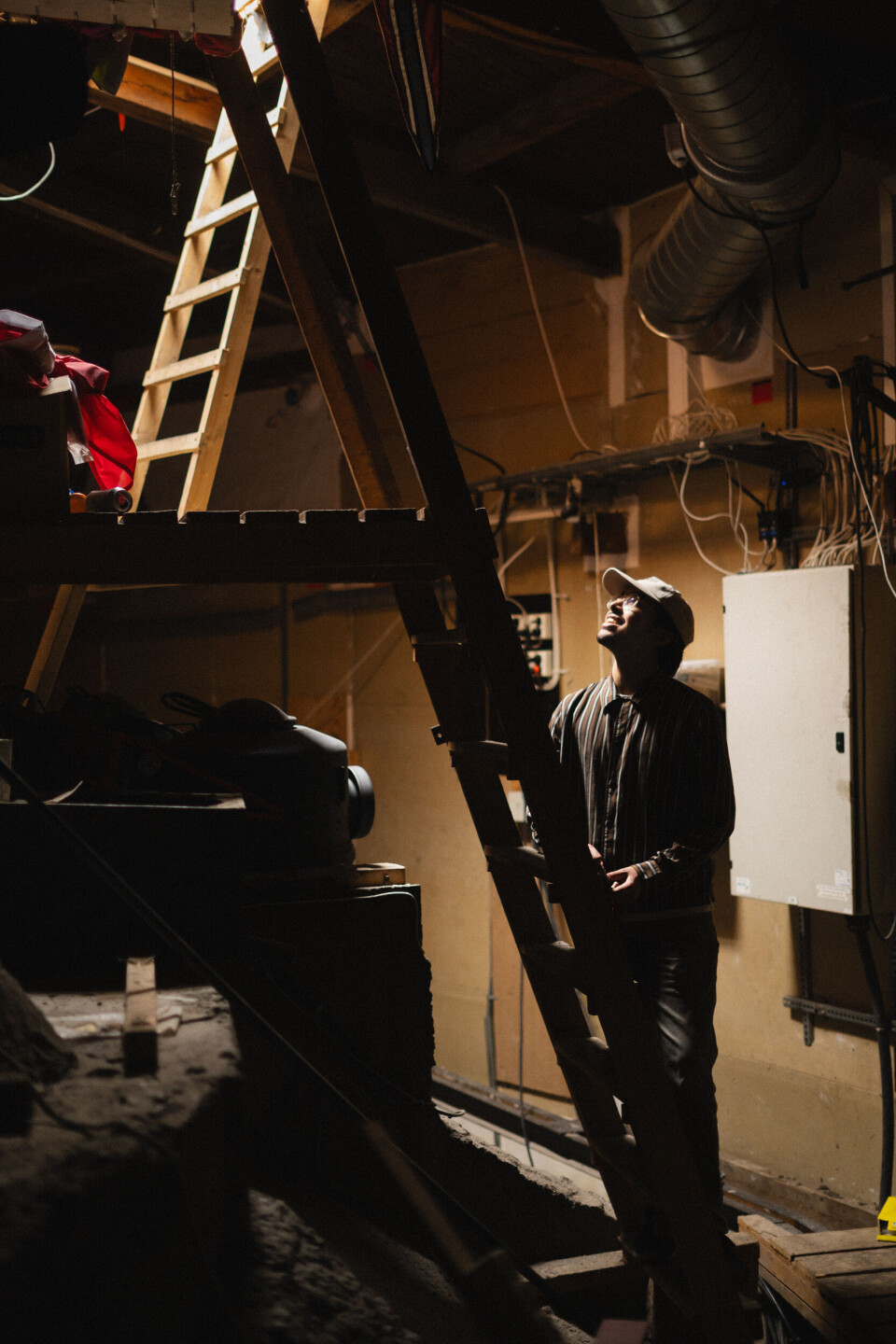 SIKTER MOT STJERNENE: Chumber har store ambisjoner for sitt år som Samfundets ansikt utad.