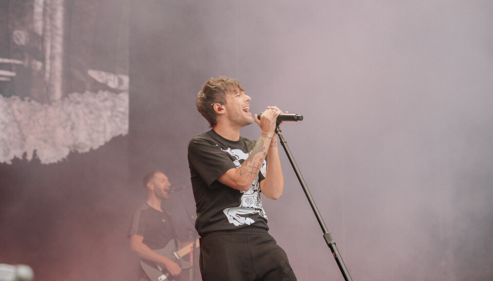 SJARMØR: Det skal ikke mye til før Luis Tamlinson har gjort hele festivalplassen mo i knærne.