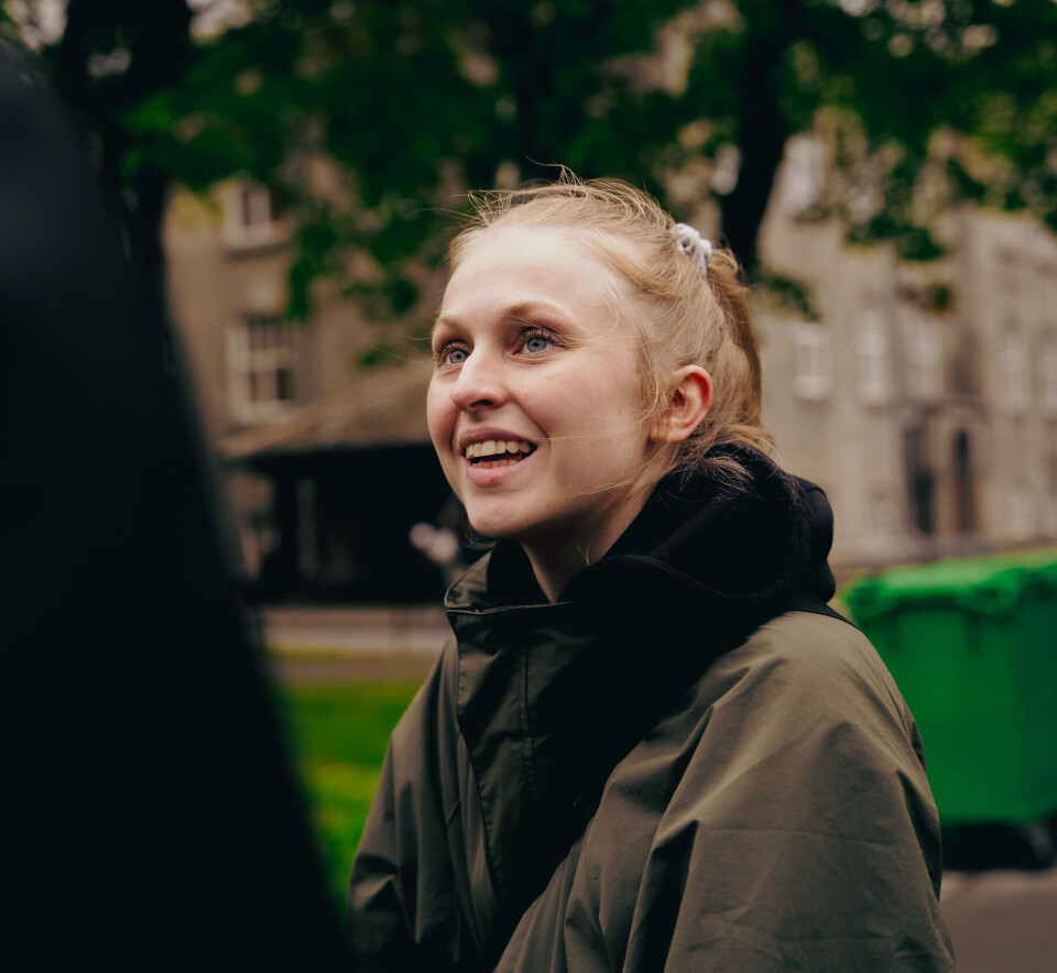 FORNØYD: Miriam Frøiland Haug, markeds- og
kommunikasjonsansvarlig i Kosmorama, gleder seg over
muligheten til å vise fram norsk filmsuksess på Gløshaugen.