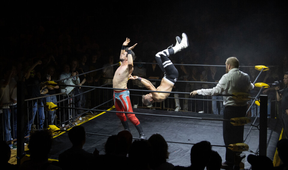 FRYKTLØSE OLSEN: Espen Olsen viser at han ikke er redd for Tommy P.