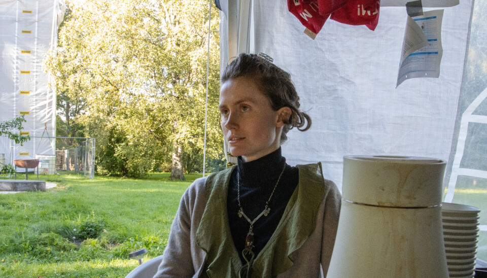 BOIKOTT: For nestleiaren av Studenter for Palestina Trondheim er det viktigste no at NTNU frys samarbeidet med Kongsberggruppen.