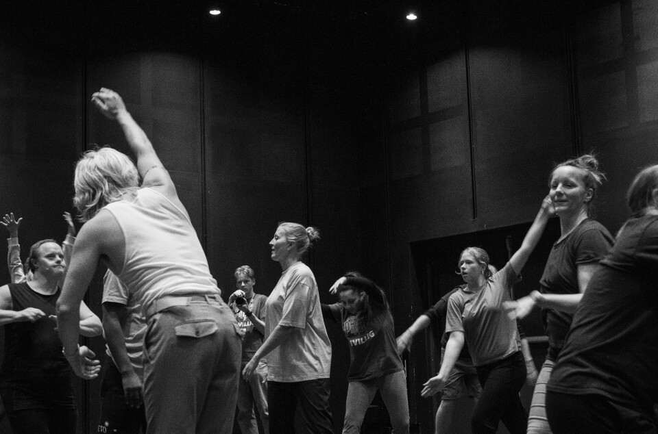 EN TRAVEL HELG: På lørdagen under Trondheim pride hadde gruppen hele tre framførelser.