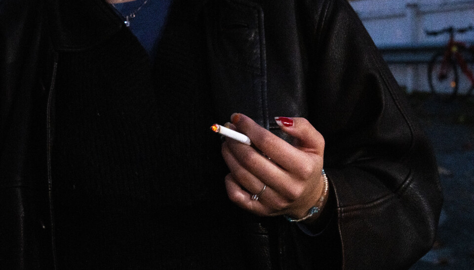 Flere unge sigger på fest Sigaretter, sigarett, røyk