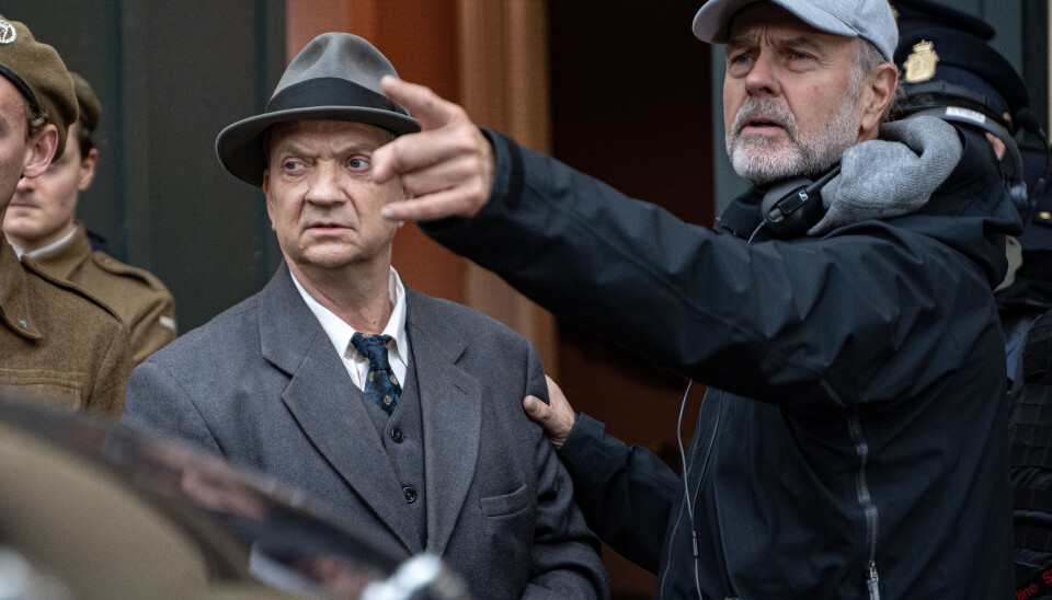 GIR REGI: Eidsvold og Poppe har jobbet sammen for å forme karakteren best mulig.