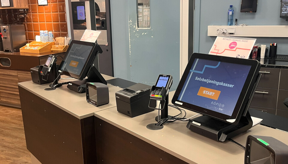 MODERNISERING: Kiosken Rápido på Dragvoll har akkurat fått et nytt tilskudd.