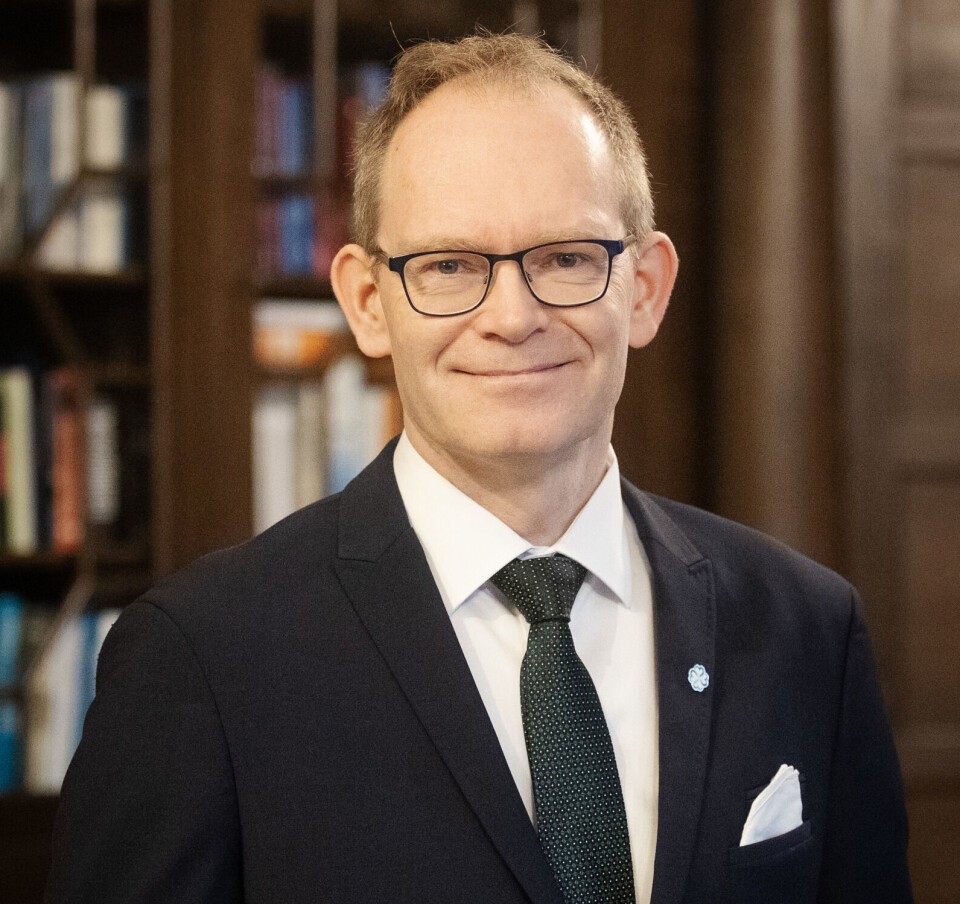 KOMPETANSE: Forsknings- og høyere utdanningsminister Oddmund Løkensgard Hoel håper å få dekket behovet for kvalifisert arbeidskraft i distriktene. Oddmund Løkensgard Hoel regjeringen forskningsminister utdanningsminister forsknings- og høyere udanningsminister