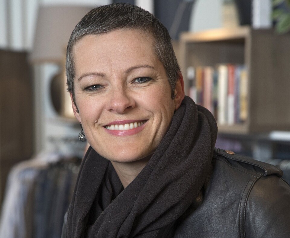 KRITISK: Direktør for Fretex miljø er misfornøyd med hvordan Fretex blir fremstilt på plakatene.