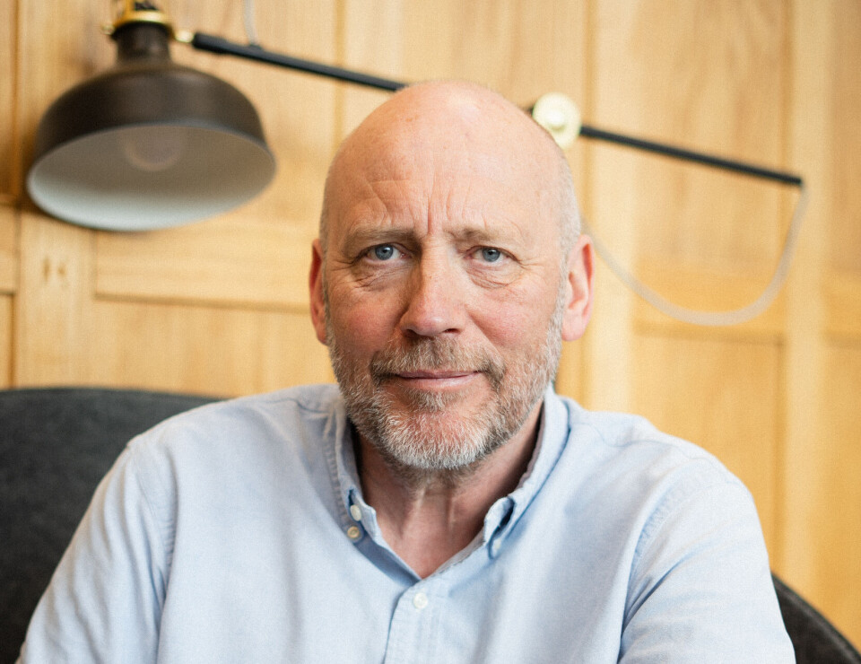 LYTTENDE: Tross hans egne bekymringer er det godt å lytte til folk fremfor å tale av og til. Tor Grande