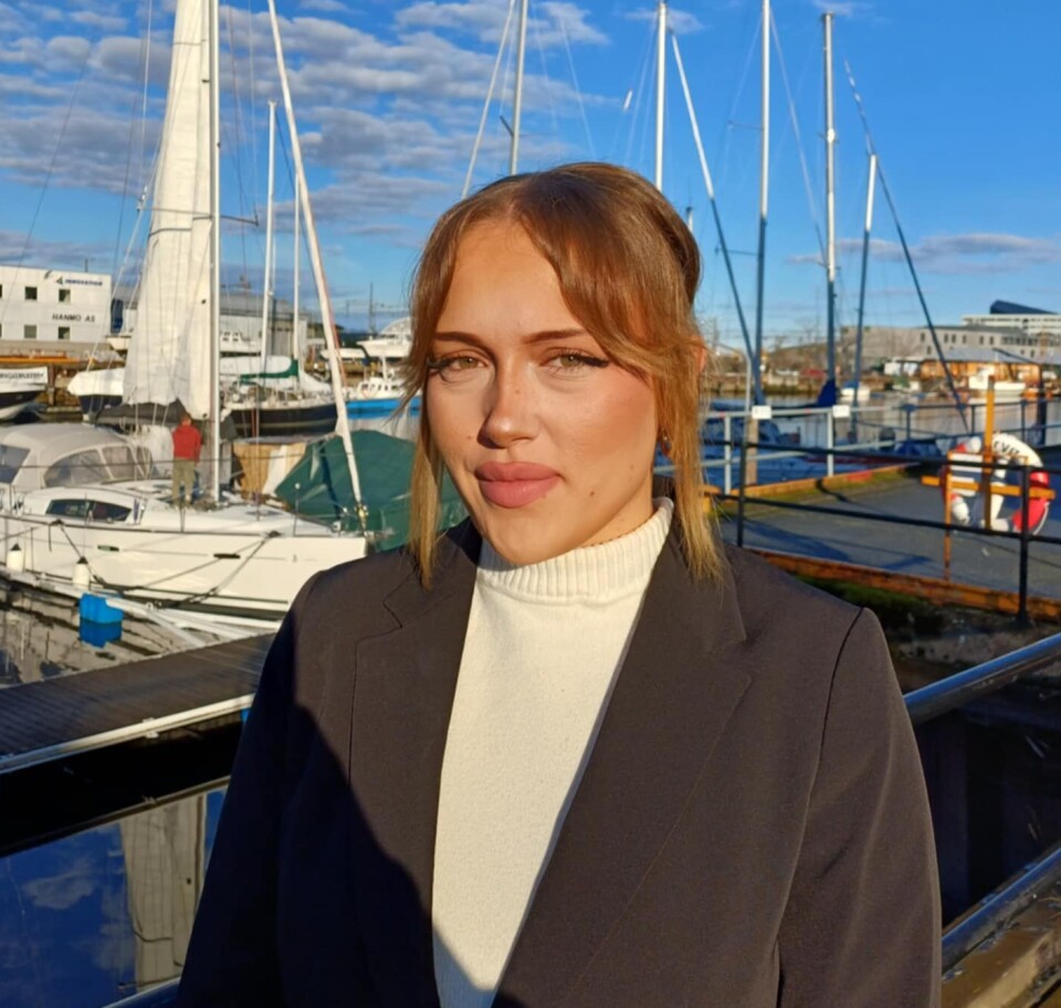 MOTIVASJON: Aniela Weronika Grabian opplever at eksamensgebyret motiverer til å prestere på første forsøk. Aniela Weronika Grabian