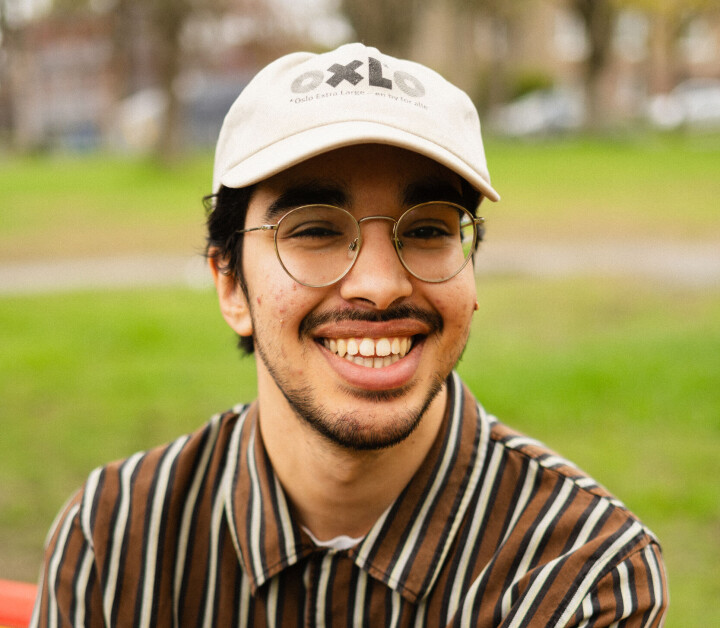 UPROBLEMATISK: Samfundetlederen Rami Chumber ser ikke for seg at Monica Rolfsen nye stilling vil påvirke Studentersamfundet.